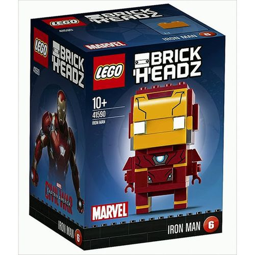 5702015868990 - Figur Lego Brick Heads Iron Man 41590 5702015868990 - Figur Lego Brick Heads Iron Man 41590
