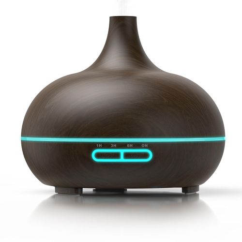 4062861071632 - Arendo Luftbefeuchter Aroma Diffuser in Holz Design mit LED Diffusor Timer Funktion 7-Farben Wechsel 300ml Dunkelbraun 4062861071632 - Arendo Luftbefeuchter Aroma Diffuser in Holz Design mit LED Diffusor Timer Funktion 7-Farben Wechsel 300ml Dunkelbraun
