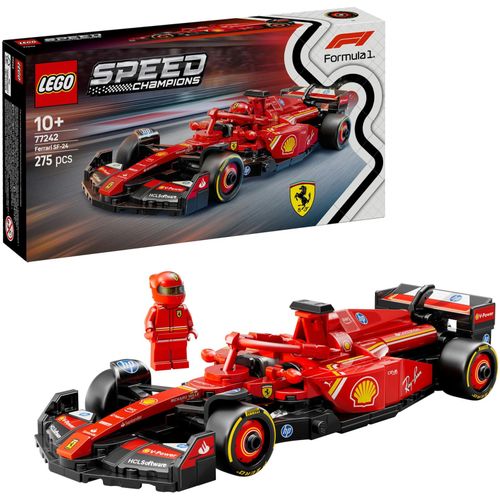5702017816098 - 77242 Speed Champions Ferrari SF-24 F1 Rennauto Konstruktionsspielzeug 5702017816098 - 77242 Speed Champions Ferrari SF-24 F1 Rennauto Konstruktionsspielzeug