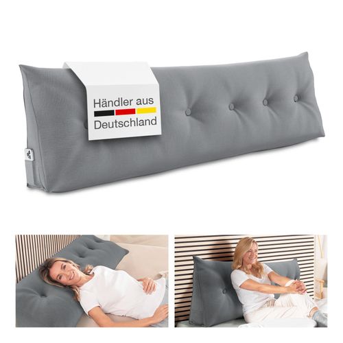 4260346888434 - ELONEO Rückenkissen Keilkissen für Bett und Sofa geeignet dreieckiges Lesekissen 4260346888434 - ELONEO Rückenkissen Keilkissen für Bett und Sofa geeignet dreieckiges Lesekissen