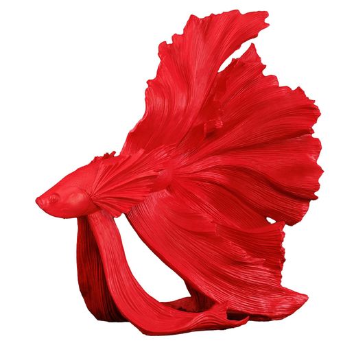 4251561904078 - riess-ambiente Deko Figur CROWNTAIL - 65cm rot Betta Fisch Skulptur Kampffisch 4251561904078 - riess-ambiente Deko Figur CROWNTAIL - 65cm rot Betta Fisch Skulptur Kampffisch