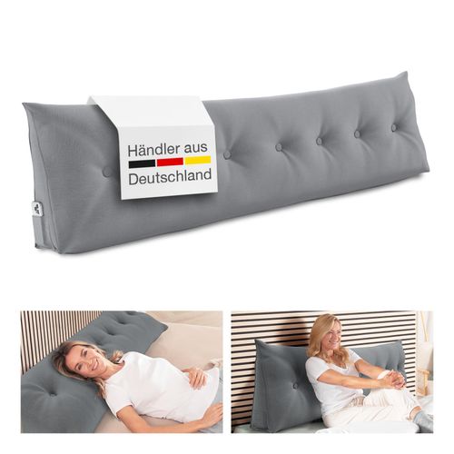 4260346888441 - ELONEO Rückenkissen Keilkissen für Bett und Sofa geeignet dreieckiges Lesekissen 4260346888441 - ELONEO Rückenkissen Keilkissen für Bett und Sofa geeignet dreieckiges Lesekissen