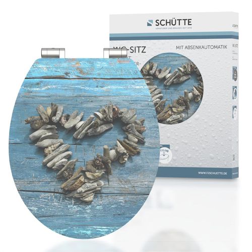 4008431805405 - - wc Sitz shell heart High Gloss mit mdf Holzkern hochglänzender Toilettendeckel mit Absenkautomatik Motiv Klobrille - Motiv 4008431805405 - - wc Sitz shell heart High Gloss mit mdf Holzkern hochglänzender Toilettendeckel mit Absenkautomatik Motiv Klobrille - Motiv