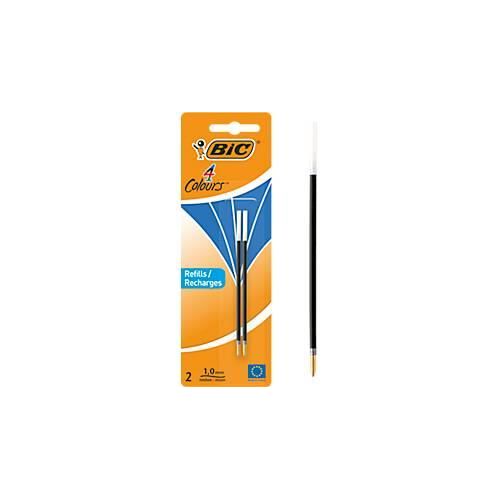 3086123402942 - BIC 4 Colours Original Nachfüllminen mittlere Spitze Blau 2er Pack 3086123402942 - BIC 4 Colours Original Nachfüllminen mittlere Spitze Blau 2er Pack