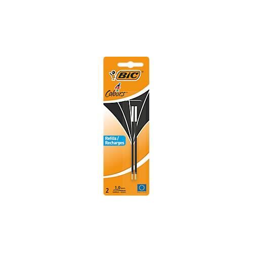 3086123402959 - BIC 4 Colours Original Nachfüllminen mittlere Spitze Schwarz 2er Pack 3086123402959 - BIC 4 Colours Original Nachfüllminen mittlere Spitze Schwarz 2er Pack