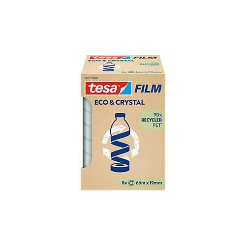 4063565359132 - tesafilm® eco & crystal Klebeband transparent reißfest L 66 m x B 19 mm 8 Rollen 4063565359132 - tesafilm® eco & crystal Klebeband transparent reißfest L 66 m x B 19 mm 8 Rollen