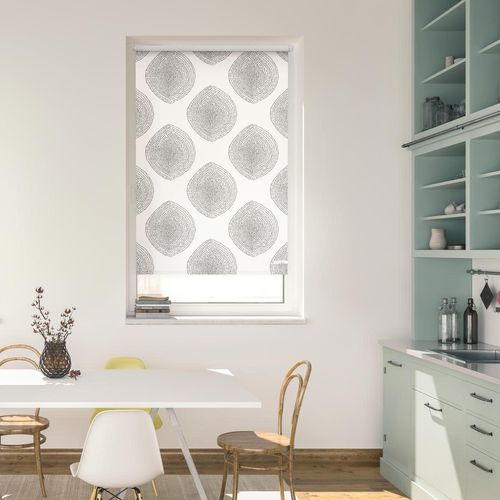 4251369828200 - Seitenzugrollo ORIGINAL Rollo Klemmfix ohne Bohren Verdunkelung Stripy Boho Drop - Weiß Rollos Gr 150 cm stufenlos positionierbar 100 cm weiß (weiß weiß) Kinder Kinderzimmer-Rollos 4251369828200 - Seitenzugrollo ORIGINAL Rollo Klemmfix ohne Bohren Verdunkelung Stripy Boho Drop - Weiß Rollos Gr 150 cm stufenlos positionierbar 100 cm weiß (weiß weiß) Kinder Kinderzimmer-Rollos