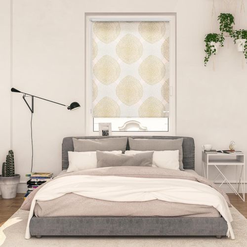 4251369826596 - Seitenzugrollo ORIGINAL Rollo Klemmfix ohne Bohren blickdicht Stripy Boho Drop India Rollos Gr 150 cm stufenlos positionierbar 90 cm beige (beige weiß) Kinder Kinderzimmer-Rollos 4251369826596 - Seitenzugrollo ORIGINAL Rollo Klemmfix ohne Bohren blickdicht Stripy Boho Drop India Rollos Gr 150 cm stufenlos positionierbar 90 cm beige (beige weiß) Kinder Kinderzimmer-Rollos