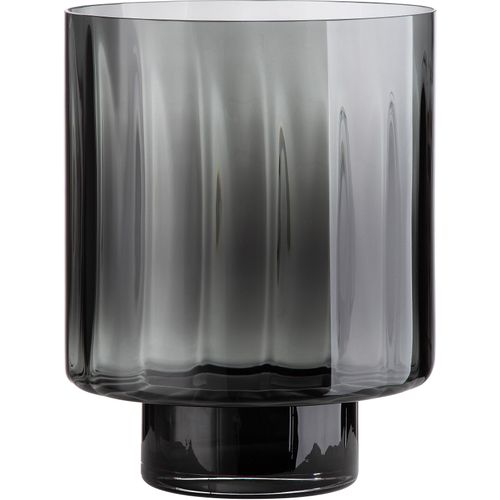 4063387275863 - Windlicht GILDE Novus Weihnachtsdeko Kerzenhalter Gr B H T 28 cm x 35 cm x 28 cm schwarz Laternen Windlichter aus Glas Höhe ca 35 cm
