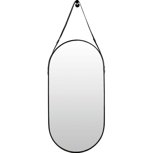 4251062287007 - Dekospiegel LENFRA Miami II schwarz B50cm H100cm T25cm Aluminium Spiegelglas Spiegel Wandspiegel 4251062287007 - Dekospiegel LENFRA Miami II schwarz B50cm H100cm T25cm Aluminium Spiegelglas Spiegel Wandspiegel