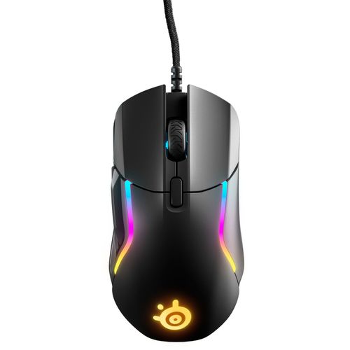 5707119040495 - Steelseries Rival 5 Gaming-Maus USB Optisch Schwarz Grau 9 Tasten Beleuchtet 5707119040495 - Steelseries Rival 5 Gaming-Maus USB Optisch Schwarz Grau 9 Tasten Beleuchtet