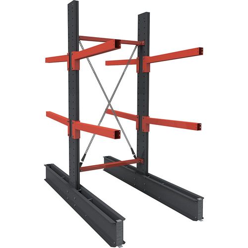 4061753293817 - Kragarmregal Igor doppelseitig HxB 3000 x 1200 mm Abstand 1000 mm Grundregal 4061753293817 - Kragarmregal Igor doppelseitig HxB 3000 x 1200 mm Abstand 1000 mm Grundregal