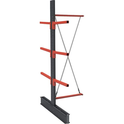 4061753294166 - Kragarmregal Igor Superschwer doppelseitig HxB 4000 x 1000 mm Abstand 1000 mm Anbauregal kaiserkraft 4061753294166 - Kragarmregal Igor Superschwer doppelseitig HxB 4000 x 1000 mm Abstand 1000 mm Anbauregal kaiserkraft