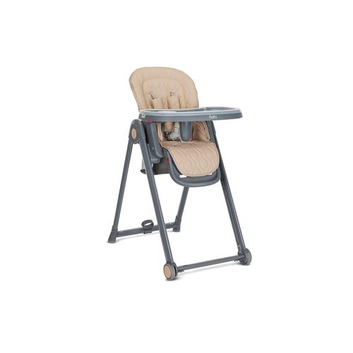 3800166119076 - Kinderhochstuhl PARTY Rollen Höhe Lehne Fußstütze Tisch sind einstellbar beige grau 3800166119076 - Kinderhochstuhl PARTY Rollen Höhe Lehne Fußstütze Tisch sind einstellbar beige grau