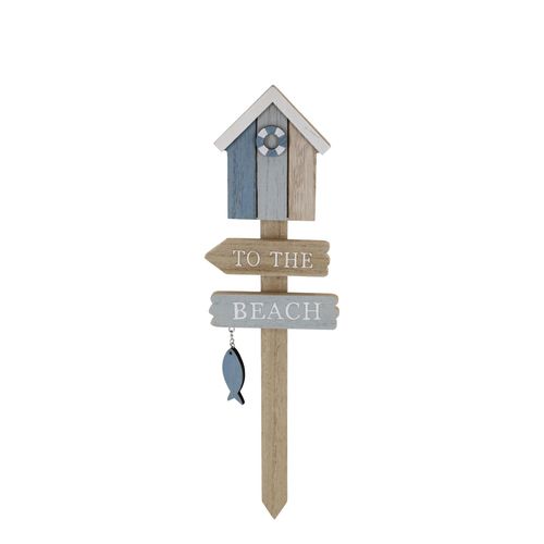 5712750397204 - Chic Antique Schild To the Beach H40 L12 B25 cm ocean 5712750397204 - Chic Antique Schild To the Beach H40 L12 B25 cm ocean