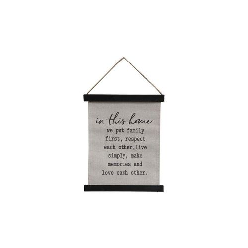 5712750301966 - Chic Antique Kleine Leinwand mit Text zum Aufhängen H30 L22 cm natur 5712750301966 - Chic Antique Kleine Leinwand mit Text zum Aufhängen H30 L22 cm natur