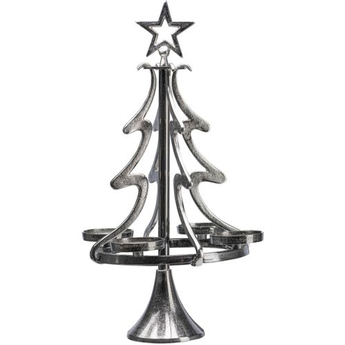 4064118967330 - Adventsleuchter MY HOME Tannenbaum Weihnachtsdeko Kerzenhalter Gr H 9900 cm grau (anthrazit) Windlichter Laternen Kerzenständer aus Aluminium Höhe 99 cm 4064118967330 - Adventsleuchter MY HOME Tannenbaum Weihnachtsdeko Kerzenhalter Gr H 9900 cm grau (anthrazit) Windlichter Laternen Kerzenständer aus Aluminium Höhe 99 cm