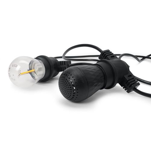 4068947016344 - - LED-Outdoor-Lichterkette mit 2 Bluetooth®-Lautsprechern - schwarz 4068947016344 - - LED-Outdoor-Lichterkette mit 2 Bluetooth®-Lautsprechern - schwarz