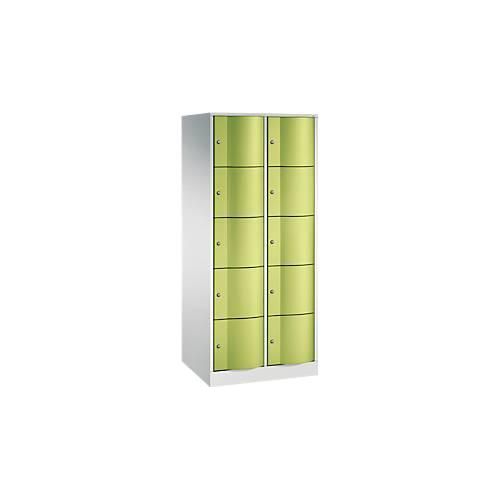 4025314714661 - C+P XL-Schließfachschrank Resisto H1950xB772xT640 Korpus Lichtgrau Türen Lichtgrau 2 Abteile 10 Fächer 4025314714661 - C+P XL-Schließfachschrank Resisto H1950xB772xT640 Korpus Lichtgrau Türen Lichtgrau 2 Abteile 10 Fächer