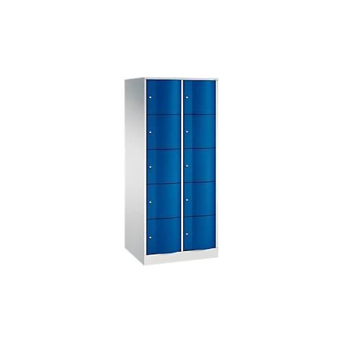 4025314714708 - C+P XL-Schließfachschrank Resisto H1950xB772xT640 Korpus Lichtgrau Türen Viridingrün 2 Abteile 10 Fächer 4025314714708 - C+P XL-Schließfachschrank Resisto H1950xB772xT640 Korpus Lichtgrau Türen Viridingrün 2 Abteile 10 Fächer