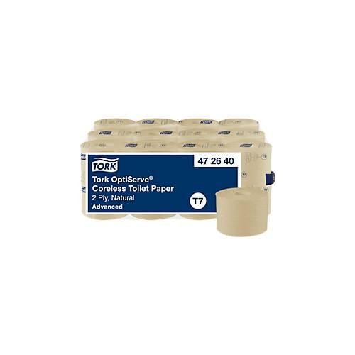7322542403877 - OptiServe® Coreless Toilettenpapier 2-lagig perforiert kompakte Rolle recycelte Fasern 7322542403877 - OptiServe® Coreless Toilettenpapier 2-lagig perforiert kompakte Rolle recycelte Fasern