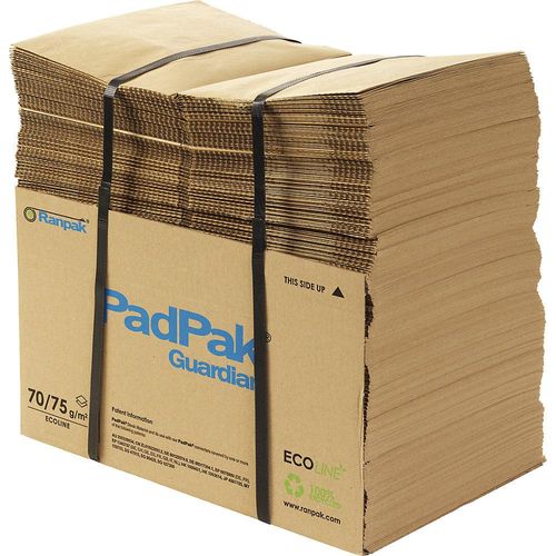 4251924714443 - terra PadPak Guardian Papier recycelt Breite 380 mm braun 2-lagig