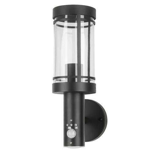 4260649283424 - Grafner® Edelstahl Wandlampe mit Bewegungsmelder Anthrazit WL11003 Wandleuchte 4260649283424 - Grafner® Edelstahl Wandlampe mit Bewegungsmelder Anthrazit WL11003 Wandleuchte