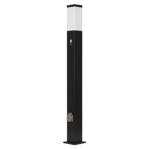 4260649281208 - Grafner® Wegleuchte WL 10800 Standleuchte 100cm mit 2 Steckdosen und Bewegungsmelder anthrazit 4260649281208 - Grafner® Wegleuchte WL 10800 Standleuchte 100cm mit 2 Steckdosen und Bewegungsmelder anthrazit