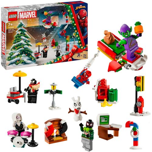 5702017590035 - 76293 Marvel Super Heroes Spider-Man Adventskalender 2024 Konstruktionsspielzeug