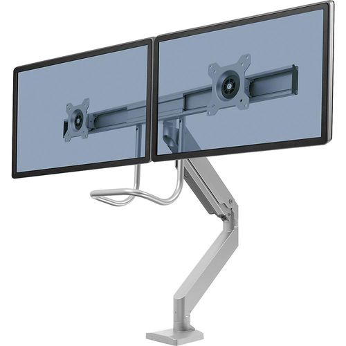 0043859781676 - EPPA CROSSBAR-Monitorarm Schwenkbereich 20° HxBxT 830 x 160 x 230 mm silber Fellowes