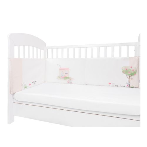 3801101080543 - Kikkaboo Babybett Nestchen für Babybett 120 x 60 cm Bettumrandung 180 x 35 cm beige 3801101080543 - Kikkaboo Babybett Nestchen für Babybett 120 x 60 cm Bettumrandung 180 x 35 cm beige