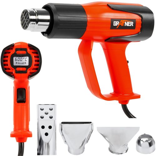 4260649282793 - Grafner® Heißluftpistole Heißluftgebläse 2 kW HL10940 4260649282793 - Grafner® Heißluftpistole Heißluftgebläse 2 kW HL10940