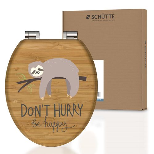 4008431091648 - - mdf WC-Sitz dont hurry mit Absenkautomatik Toilettendeckel Klodeckel WC-Sitz Klobrille WC-Sitz mit Absenkautomatik - Motiv 4008431091648 - - mdf WC-Sitz dont hurry mit Absenkautomatik Toilettendeckel Klodeckel WC-Sitz Klobrille WC-Sitz mit Absenkautomatik - Motiv