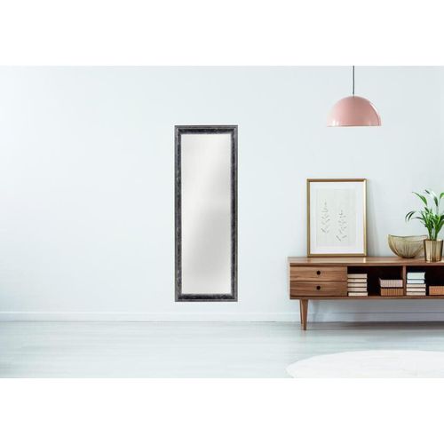 4251062270443 - Dekospiegel LENFRA Kayka Spiegel Gr B H T 64 cm x 104 cm x 22 cm silberfarben (silber schwarz) Dekospiegel Wandspiegel