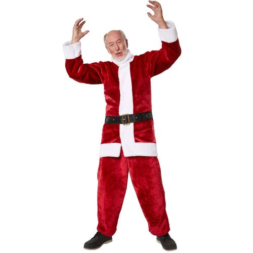 4061173050366 - tectake® Herrenkostüm Weihnachtsmann-Set dunkelrot 4061173050366 - tectake® Herrenkostüm Weihnachtsmann-Set dunkelrot