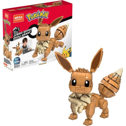 0887961852264 - Mega Pokémon Jumbo Evoli Bauset Bausteine Sammelfigur mehrfarbig 0887961852264 - Mega Pokémon Jumbo Evoli Bauset Bausteine Sammelfigur mehrfarbig