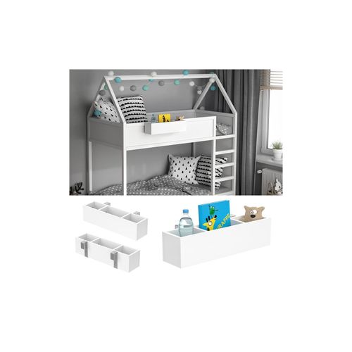 4251421944480 - Hängeral für Kinderbett Hochbett Einhängeregal Zubehör Regal Ablage 4251421944480 - Hängeral für Kinderbett Hochbett Einhängeregal Zubehör Regal Ablage