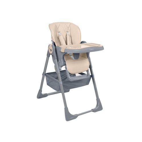 3800171217682 - Kikkaboo Kinderhochstuhl Comfy höhenverstellbar Gurt Doppeltablett klappbar braun 3800171217682 - Kikkaboo Kinderhochstuhl Comfy höhenverstellbar Gurt Doppeltablett klappbar braun