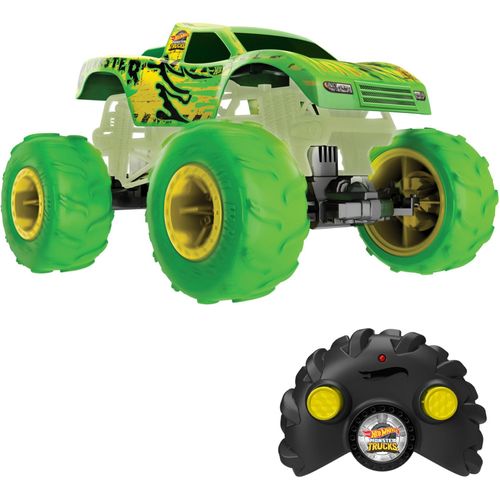 0194735195428 - Hot Wheels RC Monster Trucks Gunkster im Maßstab 115 batteriebetriebener RC-Truck 0194735195428 - Hot Wheels RC Monster Trucks Gunkster im Maßstab 115 batteriebetriebener RC-Truck