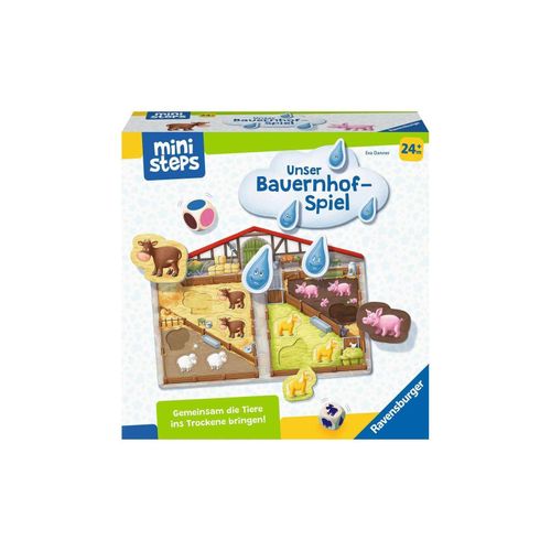 4005556041732 - Ravensburger ministeps 4173 Unser Bauernhof-Spiel Erstes Spiel rund um Tiere Farben und Formen - Spielzeug ab 2 Jahre 4005556041732 - Ravensburger ministeps 4173 Unser Bauernhof-Spiel Erstes Spiel rund um Tiere Farben und Formen - Spielzeug ab 2 Jahre