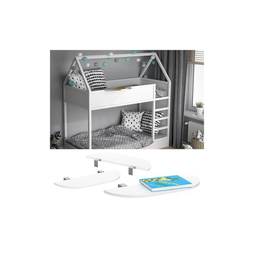 4251421944497 - Hängeral für Kinderbett Hochbett Einhängeregal Tablett Zubehör Regal Ablage 4251421944497 - Hängeral für Kinderbett Hochbett Einhängeregal Tablett Zubehör Regal Ablage