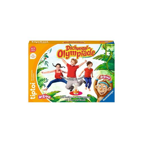 4005556001293 - Haferkamp Kai Ravensburger tiptoi® ACTIVE Spiel 00129 Dschungel-Olympiade Bewegungsspiel ab 4 Jahre für 1-6 Spieler 4005556001293 - Haferkamp Kai Ravensburger tiptoi® ACTIVE Spiel 00129 Dschungel-Olympiade Bewegungsspiel ab 4 Jahre für 1-6 Spieler