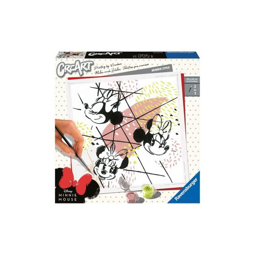 4005556201273 - Malen nach Zahlen RAVENSBURGER CreArt Minnie Style bunt Malvorlagen KinderB20cm H20cm Made in Europe B20cm H20cm 4005556201273 - Malen nach Zahlen RAVENSBURGER CreArt Minnie Style bunt Malvorlagen KinderB20cm H20cm Made in Europe B20cm H20cm
