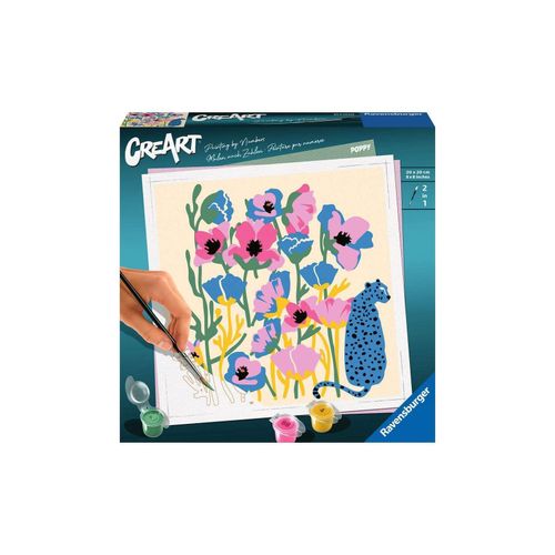 4005556236671 - Malen nach Zahlen RAVENSBURGER CreArt Poppy Malvorlagen bunt Kinder Malen Zubehör Made in Europe FSC- schützt Wald - weltweit 4005556236671 - Malen nach Zahlen RAVENSBURGER CreArt Poppy Malvorlagen bunt Kinder Malen Zubehör Made in Europe FSC- schützt Wald - weltweit