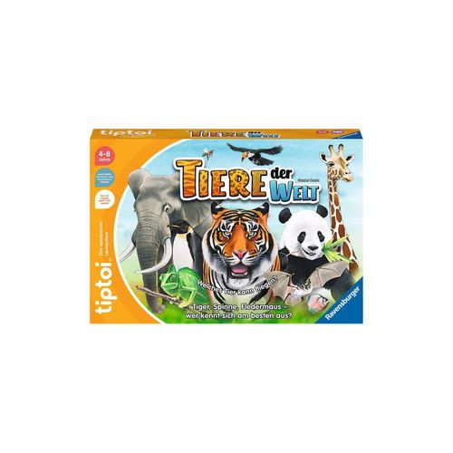 4005556001712 - Baars Gunter Ravensburger tiptoi Spiel 00171 Tiere der Welt Erkenne die Tiere anhand ihrer Eigenschaften Lernspiel für 1-4 Kinder von 4-8 Jahren 4005556001712 - Baars Gunter Ravensburger tiptoi Spiel 00171 Tiere der Welt Erkenne die Tiere anhand ihrer Eigenschaften Lernspiel für 1-4 Kinder von 4-8 Jahren