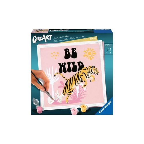 4005556236657 - Malen nach Zahlen RAVENSBURGER CreArt Be Wild Malvorlagen bunt Kinder Malen Zubehör Made in Europe FSC - schützt Wald weltweit 4005556236657 - Malen nach Zahlen RAVENSBURGER CreArt Be Wild Malvorlagen bunt Kinder Malen Zubehör Made in Europe FSC - schützt Wald weltweit