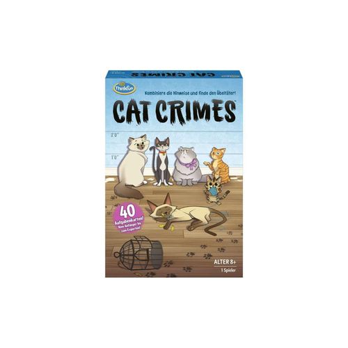 4005556763665 - ThinkFun - ThinkFun - 76366 - Cat Crimes - Das flauschige und freche Kombinations- und Deduktionsspiel mit Katzen Finden den Übeltäter! 4005556763665 - ThinkFun - ThinkFun - 76366 - Cat Crimes - Das flauschige und freche Kombinations- und Deduktionsspiel mit Katzen Finden den Übeltäter!