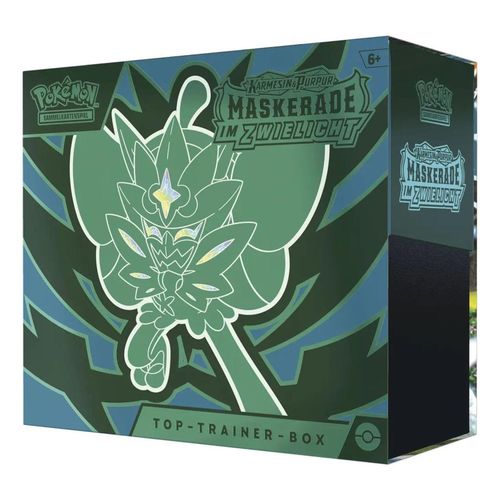 0820650458873 - Pokemon Sammelkarten Pokémon-TCG Karmesin & Purpur - Maskerade im Zwielicht Top-Trainer Box 0820650458873 - Pokemon Sammelkarten Pokémon-TCG Karmesin & Purpur - Maskerade im Zwielicht Top-Trainer Box