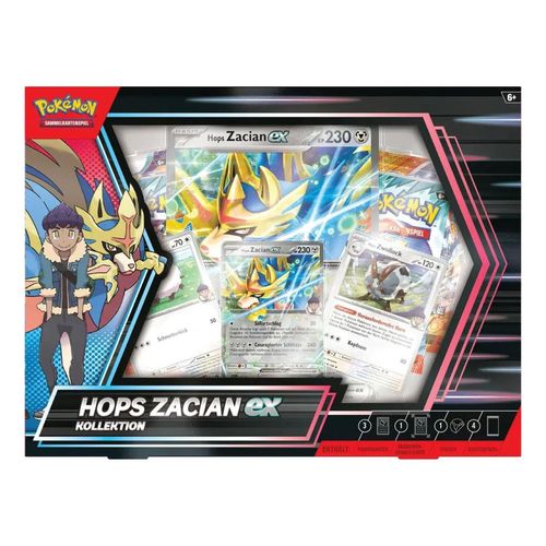 0196214106611 - Pokémon Pokémon Hops Zacian-ex Kollektion 0196214106611 - Pokémon Pokémon Hops Zacian-ex Kollektion