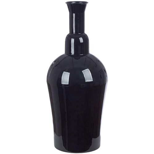 4063387552766 - Bodenvase GILDE Vase Filu schwarz H55 cm schwarz B245cm H55cm T245cm Metall Vasen 4063387552766 - Bodenvase GILDE Vase Filu schwarz H55 cm schwarz B245cm H55cm T245cm Metall Vasen